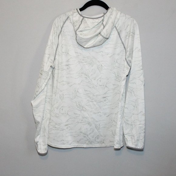Patagonia Sunshade Hoody Birch White Hooded Pullover Women's Size Large H11896 - Picture 8 of 12